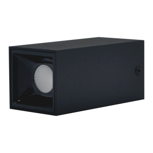7W juodas akcentinio apšvietimo LED šviestuvas TANGA